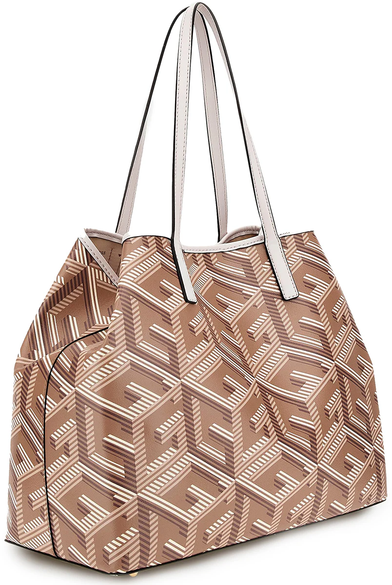 Guess Vikky Shopper In Taupe For Women - Image 4